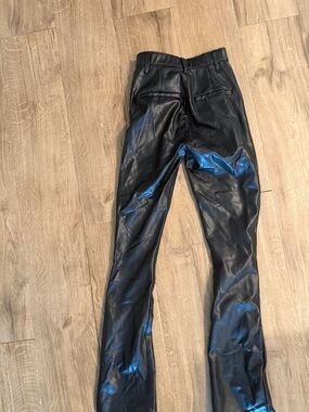 Abercrombie & Fitch Black Faux Leather Jacket